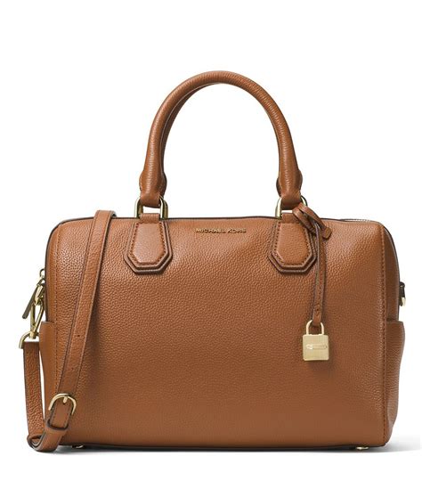 michael kors mercer medium duffle satchel|mercer mid belt satchel.